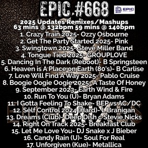Epic 668- 2025 Reworks